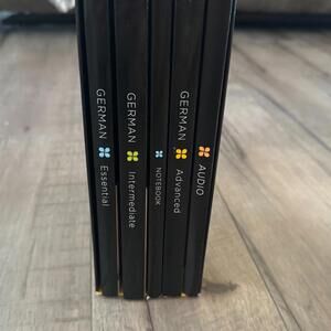 Living Language German Complete Edition Learning Course 3 Books 9 Cds FREE SHIP